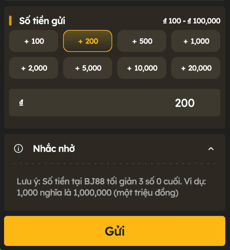 Nạp tiền dành cho người mới - 85Win